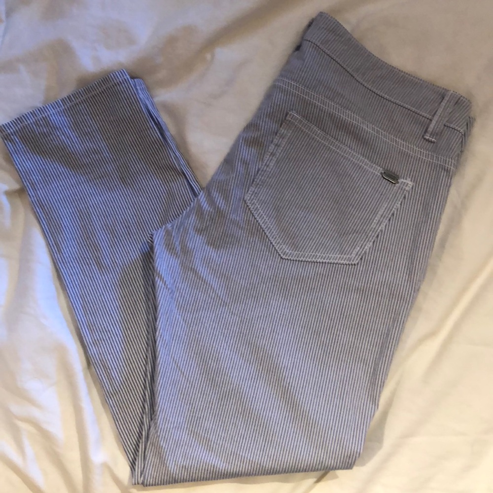 Carve Designs striped light weight pants size 6